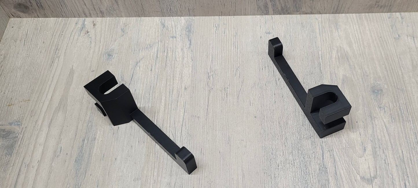 Backseat Bow & Gear Hook: Quick-Access No-Tool Install Vehicle Storage