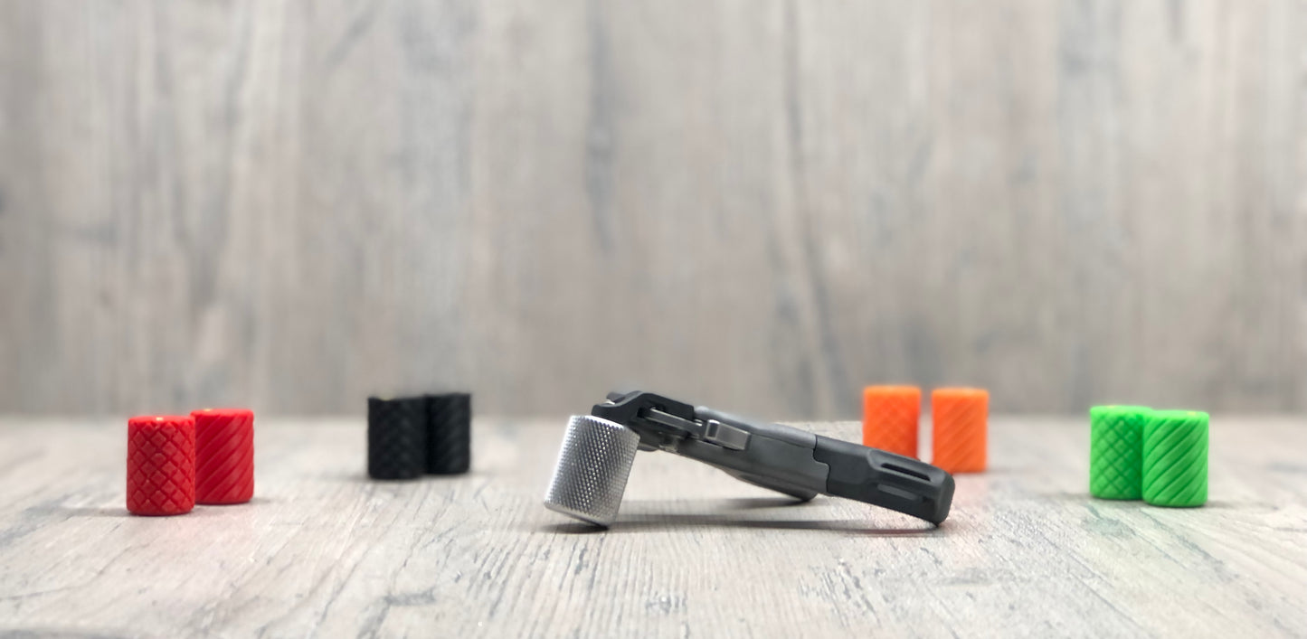 3D Printed Ultraview UV Button Custom Thumb Button